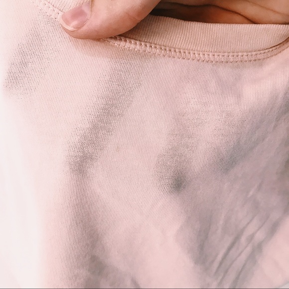 NIKE BABY PINK CROPPED TANK TOP - Picture 6 of 6